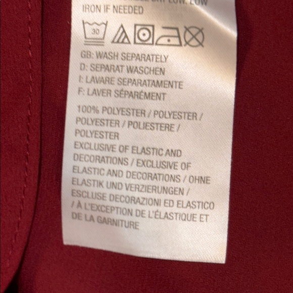 🌹 NWT:DENNIS BASSO EMBROIDERY/BEADED RUFFLE SLEEVE BLOUSE - Picture 9 of 9